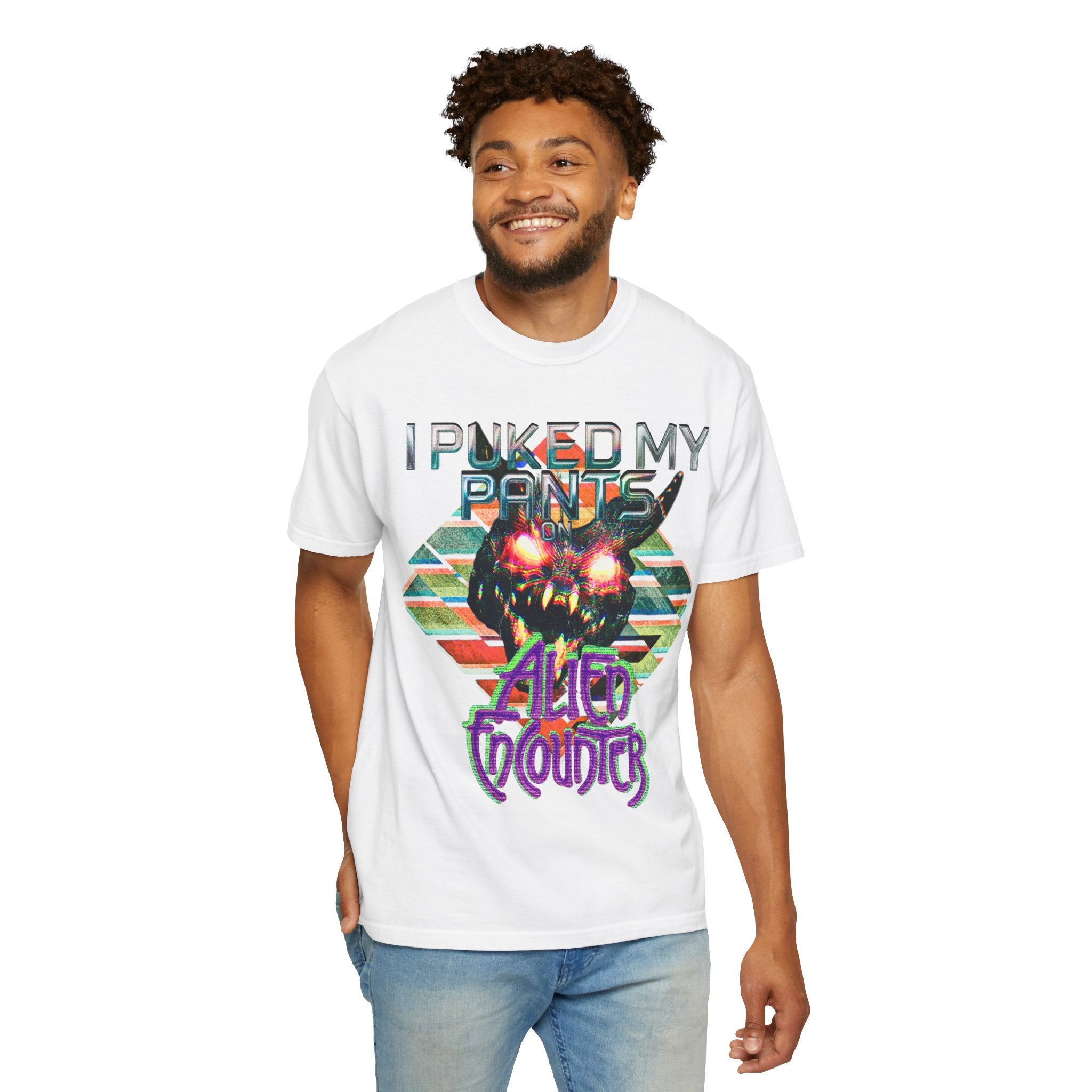 I PUKED MY PANTS ON ALIEN ENCOUNTER T-Shirt — Nostalgic Disney Adult Humor