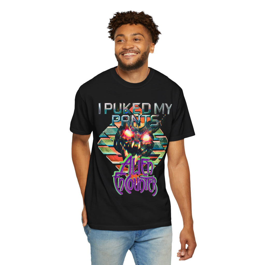 I PUKED MY PANTS ON ALIEN ENCOUNTER T-Shirt — Nostalgic Disney Adult Humor