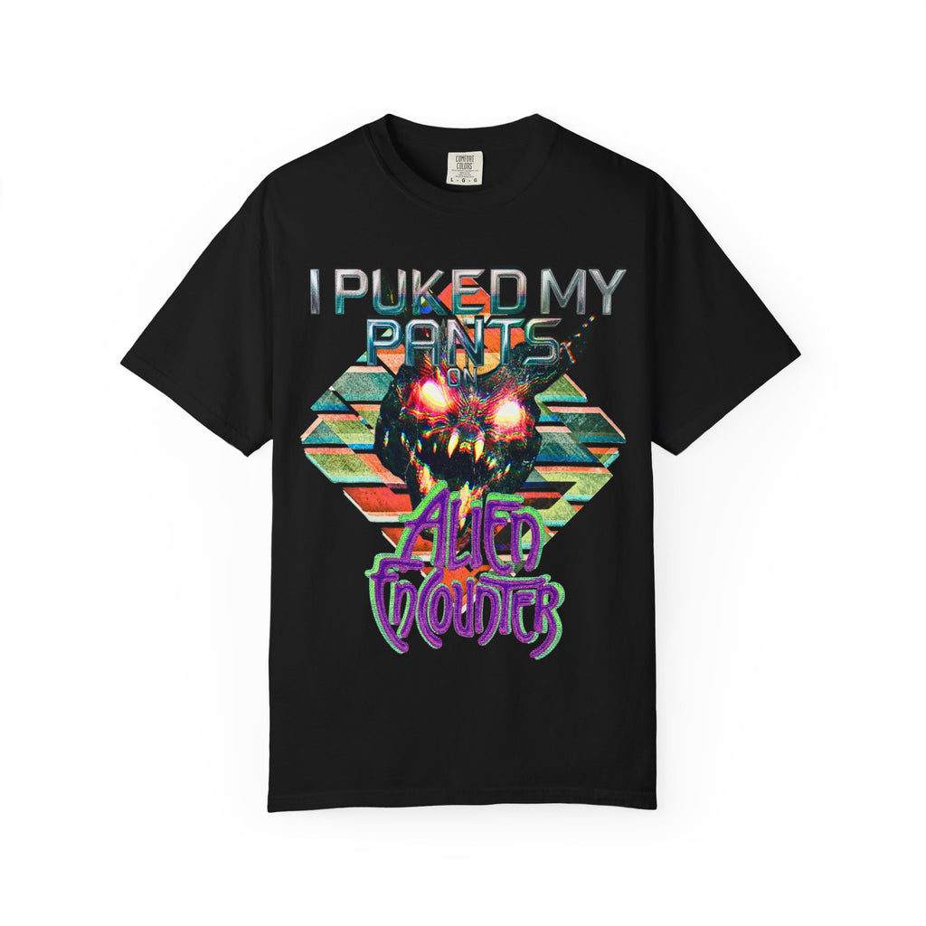 I PUKED MY PANTS ON ALIEN ENCOUNTER T-Shirt — Nostalgic Disney Adult Humor