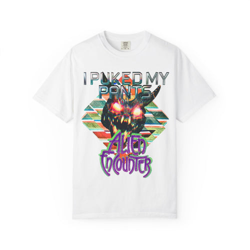 I PUKED MY PANTS ON ALIEN ENCOUNTER T-Shirt — Nostalgic Disney Adult Humor