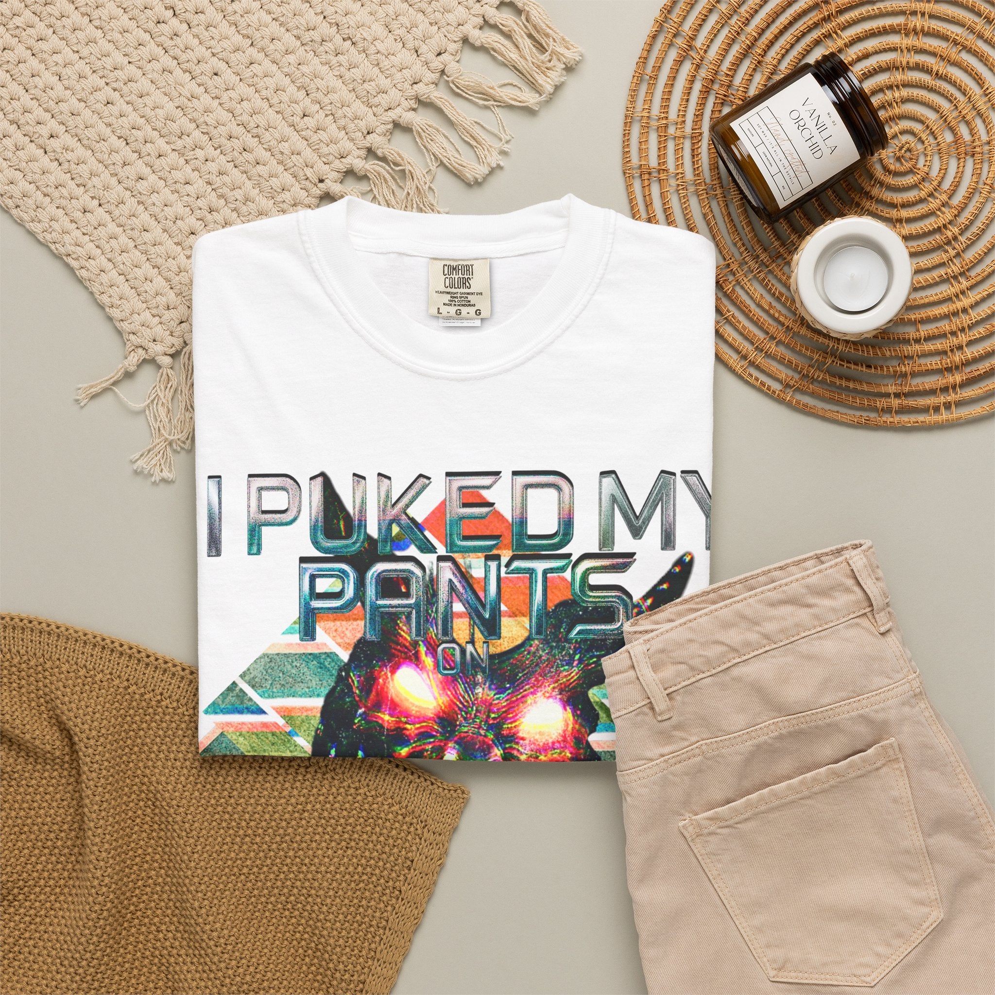 I PUKED MY PANTS ON ALIEN ENCOUNTER T-Shirt — Nostalgic Disney Adult Humor